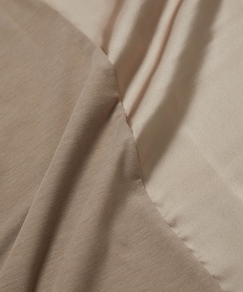 ROPE'(ロペ)の「【新色追加】サテンジャージーキャミソール【メディア掲載】(キャミソール・レディース・ブラック/ベージュ/ホワイト・FREE)」の12枚目の写真