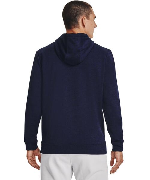 UNDER ARMOUR(アンダーアーマー)の「UAアーマーフリース ツイストフーディー(トレーニング/メンズ)(スウェット・メンズ・ネイビー・3XL/XXL/L/XL/S/M)」の2枚目の写真
