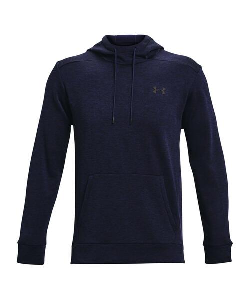 UNDER ARMOUR(アンダーアーマー)の「UAアーマーフリース ツイストフーディー(トレーニング/メンズ)(スウェット・メンズ・ネイビー・3XL/XXL/L/XL/S/M)」の4枚目の写真
