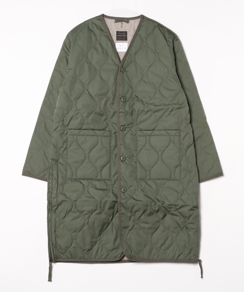 TAION(タイオン)の「【TAION】タイオン MILITARY V NECK DOWN COAT TAION-101BML-1LONG(◯)(ダウンジャケット/コート・メンズ・ネイビー/グリーン系その他/キャメル/ベージュ系その他2/ライトグレー/ライトブラウン/ブラック/ダークオリーブ/ブラウン系その他/オリーブ・X-SMALL/SMALL/MEDIUM/LARGE/X-LARGE)」の8枚目の写真