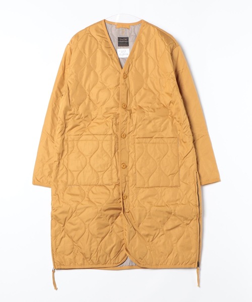 TAION(タイオン)の「【TAION】タイオン MILITARY V NECK DOWN COAT TAION-101BML-1LONG(◯)(ダウンジャケット/コート・メンズ・ネイビー/グリーン系その他/キャメル/ベージュ系その他2/ライトグレー/ライトブラウン/ブラック/ダークオリーブ/ブラウン系その他/オリーブ・X-SMALL/SMALL/MEDIUM/LARGE/X-LARGE)」の10枚目の写真