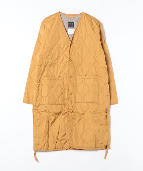 TAION(タイオン)の「【TAION】タイオン MILITARY V NECK DOWN COAT TAION-101BML-1LONG(◯)(ダウンジャケット/コート・メンズ・ネイビー/グリーン系その他/キャメル/ベージュ系その他2/ライトグレー/ライトブラウン/ブラック/ダークオリーブ/ブラウン系その他/オリーブ・X-SMALL/SMALL/MEDIUM/LARGE/X-LARGE)」の6枚目の写真