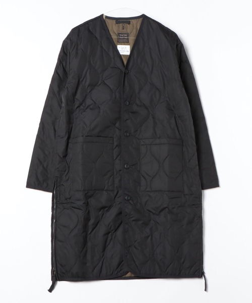 TAION(タイオン)の「【TAION】タイオン MILITARY V NECK DOWN COAT TAION-101BML-1LONG(◯)(ダウンジャケット/コート・メンズ・ネイビー/グリーン系その他/キャメル/ベージュ系その他2/ライトグレー/ライトブラウン/ブラック/ダークオリーブ/ブラウン系その他/オリーブ・X-SMALL/SMALL/MEDIUM/LARGE/X-LARGE)」の2枚目の写真