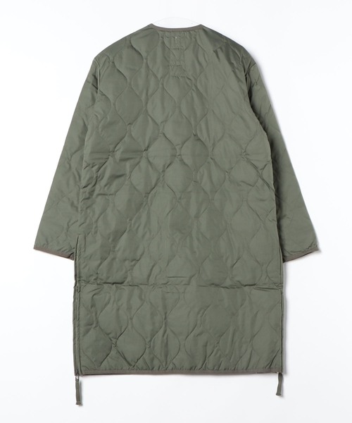 TAION(タイオン)の「【TAION】タイオン MILITARY V NECK DOWN COAT TAION-101BML-1LONG(◯)(ダウンジャケット/コート・メンズ・ネイビー/グリーン系その他/キャメル/ベージュ系その他2/ライトグレー/ライトブラウン/ブラック/ダークオリーブ/ブラウン系その他/オリーブ・X-SMALL/SMALL/MEDIUM/LARGE/X-LARGE)」の12枚目の写真