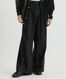 【sulvam / サルバム】MT-P07-200 WIDE PANTS/ワイドパンツ
