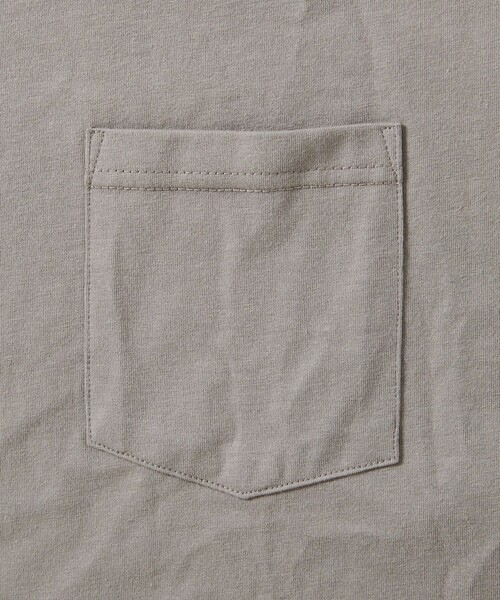 FREAK'S STORE（フリークスストア）の「限定展開 STORATECH/ストラテック ビッグシルエットTシャツ/USAコットン/抗菌/防臭/制菌/UVカット/接触冷感/吸水速乾（Tシャツ/カットソー・メンズ・グレイッシュベージュ/スミクロ/ネイビー/ブラック/ホワイト・LARGE/X-LARGE/SMALL/MEDIUM）」の8枚目の写真