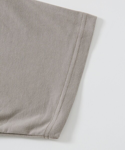 FREAK'S STORE（フリークスストア）の「限定展開 STORATECH/ストラテック ビッグシルエットTシャツ/USAコットン/抗菌/防臭/制菌/UVカット/接触冷感/吸水速乾（Tシャツ/カットソー・メンズ・グレイッシュベージュ/スミクロ/ネイビー/ブラック/ホワイト・LARGE/X-LARGE/SMALL/MEDIUM）」の10枚目の写真