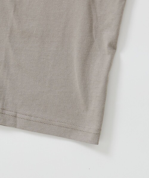 FREAK'S STORE（フリークスストア）の「限定展開 STORATECH/ストラテック ビッグシルエットTシャツ/USAコットン/抗菌/防臭/制菌/UVカット/接触冷感/吸水速乾（Tシャツ/カットソー・メンズ・グレイッシュベージュ/スミクロ/ネイビー/ブラック/ホワイト・LARGE/X-LARGE/SMALL/MEDIUM）」の11枚目の写真