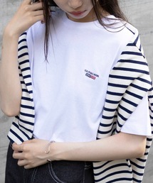 【U.S. POLO ASSN.】Classical USA Flag long sleeve Tee / クラシカル USフラッグ ワンポイントロゴTシャツ