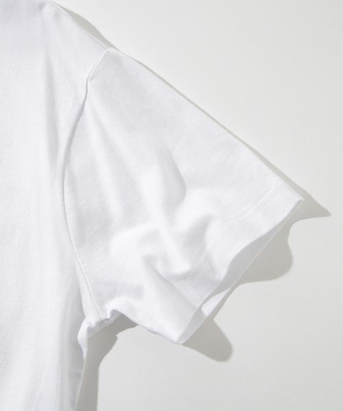 U.S. POLO ASSN.（ユーエスポロアッスン）の「【U.S. POLO ASSN.】Classical USA Flag long sleeve Tee / クラシカル USフラッグ ワンポイントロゴTシャツ（Tシャツ/カットソー・メンズ・ホワイト/ブラック/ネイビー・S/M/L/XL）」の7枚目の写真
