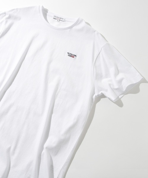 U.S. POLO ASSN.（ユーエスポロアッスン）の「【U.S. POLO ASSN.】Classical USA Flag long sleeve Tee / クラシカル USフラッグ ワンポイントロゴTシャツ（Tシャツ/カットソー・メンズ・ホワイト/ブラック/ネイビー・S/M/L/XL）」の10枚目の写真