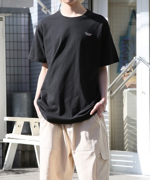 U.S. POLO ASSN.（ユーエスポロアッスン）の「【U.S. POLO ASSN.】Classical USA Flag long sleeve Tee / クラシカル USフラッグ ワンポイントロゴTシャツ（Tシャツ/カットソー・メンズ・ホワイト/ブラック/ネイビー・S/M/L/XL）」の14枚目の写真