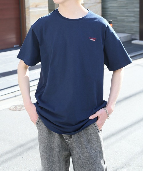 U.S. POLO ASSN.（ユーエスポロアッスン）の「【U.S. POLO ASSN.】Classical USA Flag long sleeve Tee / クラシカル USフラッグ ワンポイントロゴTシャツ（Tシャツ/カットソー・メンズ・ホワイト/ブラック/ネイビー・S/M/L/XL）」の21枚目の写真