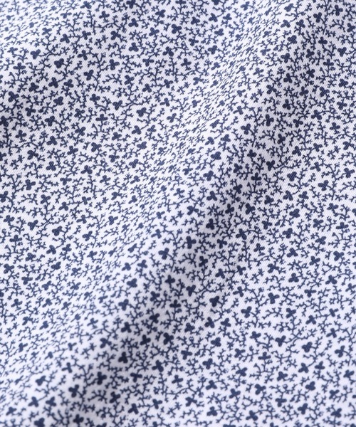 CROWDED CLOSET（クラウデッドクローゼット）の「フラワープリントジャージポロシャツ（ポロシャツ・メンズ・ホワイト系その他/ネイビー・02/04/03）」の15枚目の写真