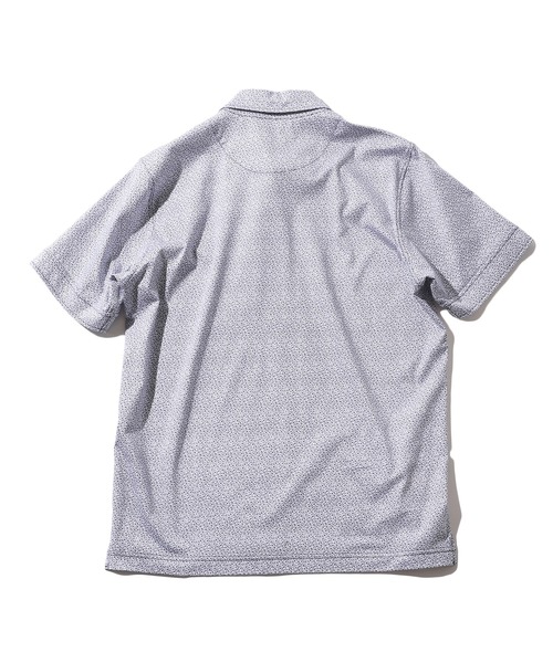 CROWDED CLOSET（クラウデッドクローゼット）の「フラワープリントジャージポロシャツ（ポロシャツ・メンズ・ホワイト系その他/ネイビー・02/04/03）」の16枚目の写真