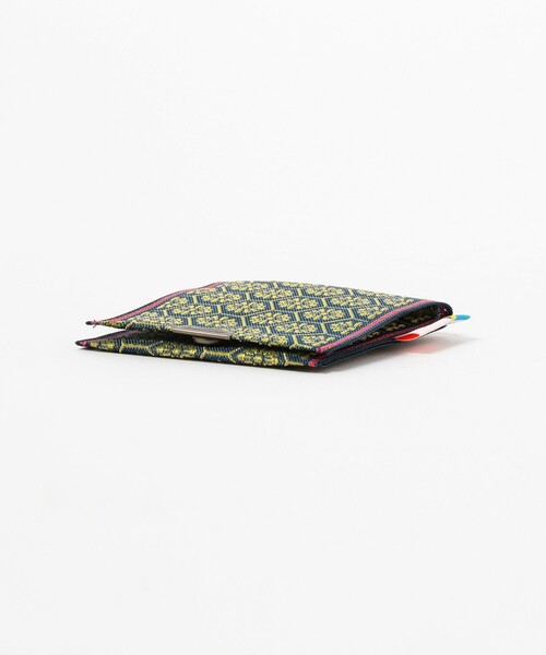 BEAMS JAPAN（ビームス　ジャパン）の「高田織物 / 別注 畳縁 カード & コイン ウォレット 柄 其の一（コインケース・メンズ・グリーン/ブルー/グリーン系その他4/ロイヤルブルー・ONE SIZE）」の11枚目の写真