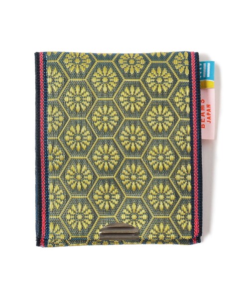 BEAMS JAPAN（ビームス　ジャパン）の「高田織物 / 別注 畳縁 カード & コイン ウォレット 柄 其の一（コインケース・メンズ・グリーン/ブルー/グリーン系その他4/ロイヤルブルー・ONE SIZE）」の15枚目の写真