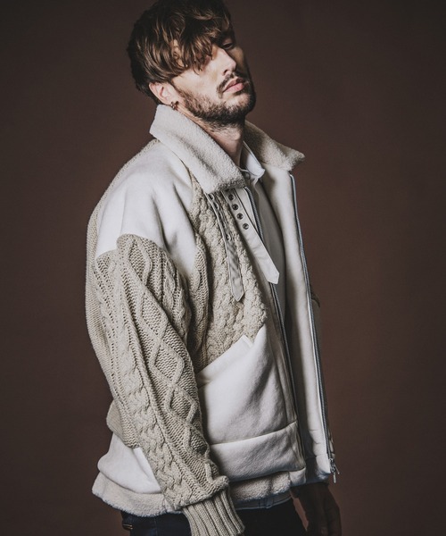 NO ID.（ノーアイディ）の「ブルゾン（ブルゾン・メンズ・アイボリー・ONE SIZE）」の2枚目の写真