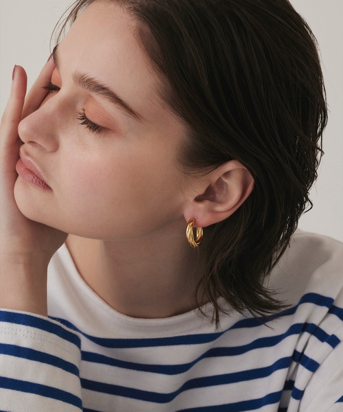 CENE（セネ）の「【CENE】セネ/ブーケピアス（ピアス（両耳用）・レディース・ゴールド/シルバー・FREE）」の8枚目の写真