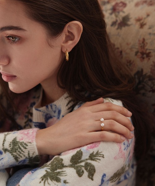 CENE（セネ）の「【CENE】セネ/ブーケピアス（ピアス（両耳用）・レディース・ゴールド/シルバー・FREE）」の3枚目の写真