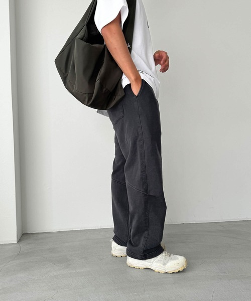 CANAL JEAN（キャナルジーン）の「choice_cnl/FENFEATH　切替スウェットパンツ（スウェットパンツ・レディース・ブラック・1/2/3）」の14枚目の写真