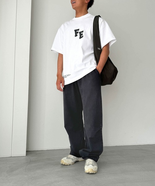 CANAL JEAN（キャナルジーン）の「choice_cnl/FENFEATH　切替スウェットパンツ（スウェットパンツ・レディース・ブラック・1/2/3）」の13枚目の写真