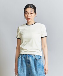 BEAUTY&YOUTH UNITED ARROWS | パイル リンガー Tシャツ(Tシャツ/カットソー)