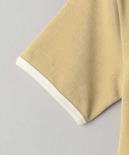 BEAUTY&YOUTH UNITED ARROWS(ビューティーアンドユースユナイテッドアローズ)の「パイル リンガー Tシャツ(Tシャツ/カットソー・レディース・ブラック/クリーム/オフホワイト・FREE)」の5枚目の写真