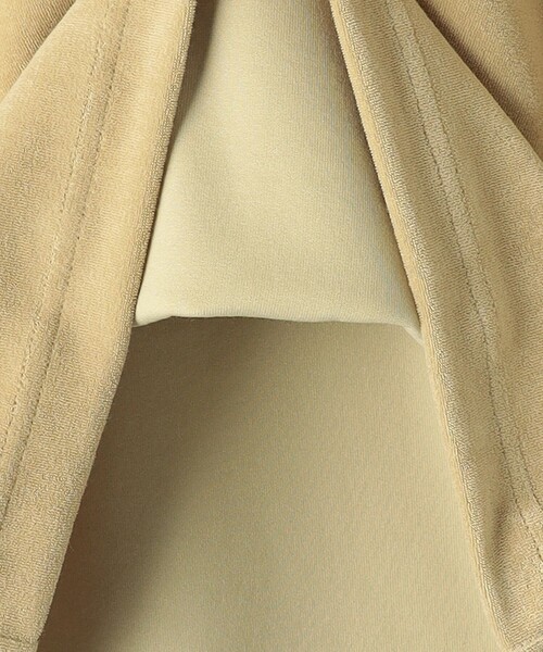 BEAUTY&YOUTH UNITED ARROWS(ビューティーアンドユースユナイテッドアローズ)の「パイル リンガー Tシャツ(Tシャツ/カットソー・レディース・ブラック/クリーム/オフホワイト・FREE)」の6枚目の写真