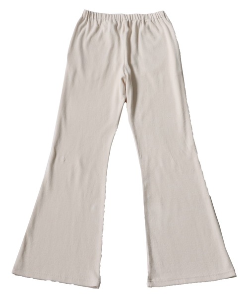 antiqua（アンティカ）の「リブフレアパンツ（その他パンツ・キッズ・グリーン系その他/オレンジ/レッド/アイボリー/ブラック/ブルーグリーン・140/150/160）」の19枚目の写真