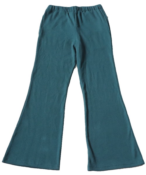 antiqua（アンティカ）の「リブフレアパンツ（その他パンツ・キッズ・グリーン系その他/オレンジ/レッド/アイボリー/ブラック/ブルーグリーン・140/150/160）」の22枚目の写真