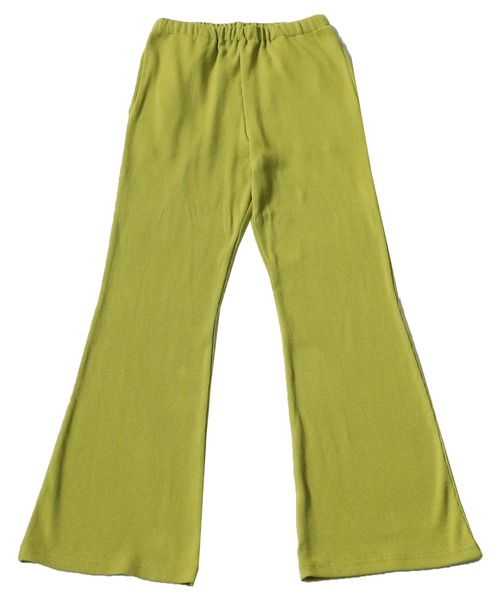 antiqua（アンティカ）の「リブフレアパンツ（その他パンツ・キッズ・グリーン系その他/オレンジ/レッド/アイボリー/ブラック/ブルーグリーン・140/150/160）」の21枚目の写真