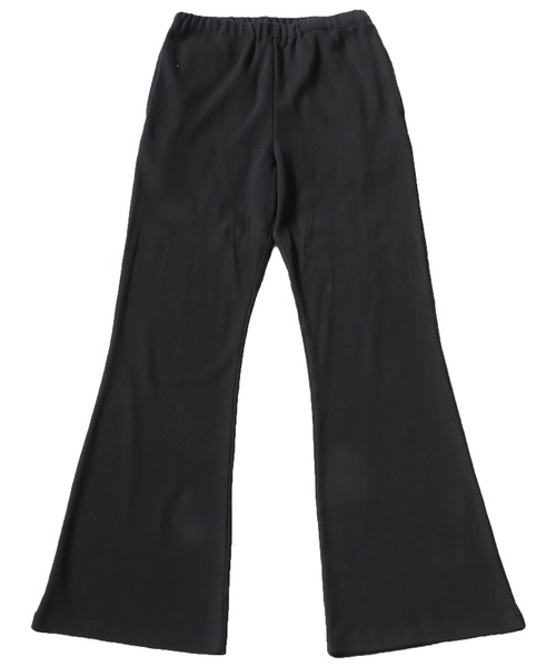 antiqua（アンティカ）の「リブフレアパンツ（その他パンツ・キッズ・グリーン系その他/オレンジ/レッド/アイボリー/ブラック/ブルーグリーン・140/150/160）」の20枚目の写真