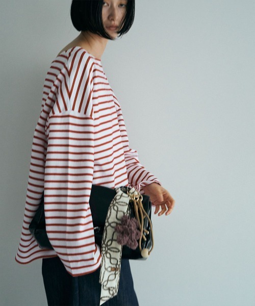 marjour（マージュール）の「WOOD BALL HAND STRAP（キーホルダー・レディース・ブラック/ベージュ・FREE）」の4枚目の写真
