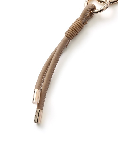 marjour（マージュール）の「WOOD BALL HAND STRAP（キーホルダー・レディース・ブラック/ベージュ・FREE）」の17枚目の写真