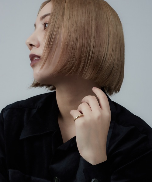 AKEL(アケル)の「【AKEL】アケル/ ファンデーションリング /金属アレルギー対応(リング・レディース・ゴールド・#11/#13)」の1枚目の写真