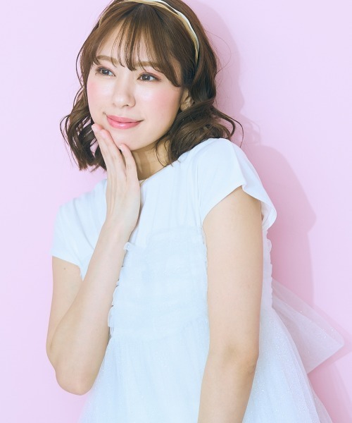 大きいサイズ＞ ミニラメチュールビスチェ marun（キャミソール