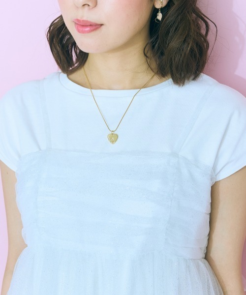marun(マルン)の「<大きいサイズ> ミニラメチュールビスチェ marun(キャミソール・レディース・チャコール/ホワイト系・L/LL/3L/4L/5L)」の13枚目の写真