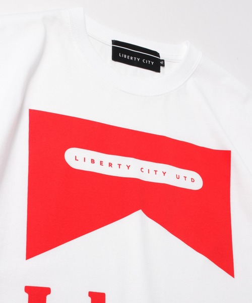 LIBERTY CITY（リバティシティ）の「【LIBERTY CITY/リバティーシティ】 [THE CIGARETTES] Tシャツ（Tシャツ/カットソー・メンズ・ブラック×ホワイト/ホワイト×ブラック/ホワイト×レッド・3/4/2）」の9枚目の写真