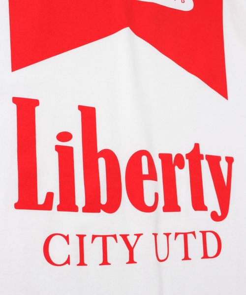 LIBERTY CITY（リバティシティ）の「【LIBERTY CITY/リバティーシティ】 [THE CIGARETTES] Tシャツ（Tシャツ/カットソー・メンズ・ブラック×ホワイト/ホワイト×ブラック/ホワイト×レッド・3/4/2）」の10枚目の写真
