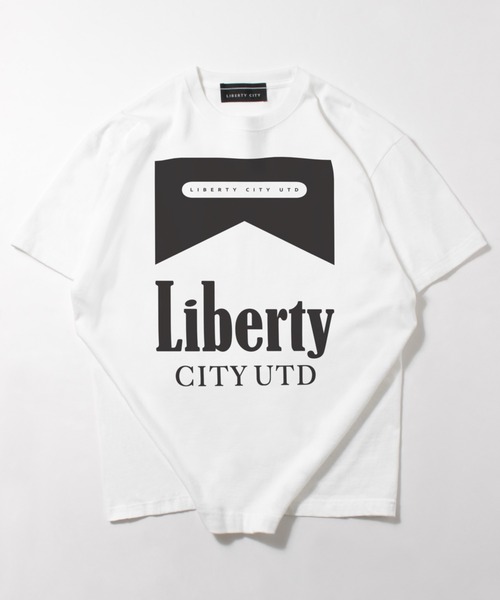 LIBERTY CITY（リバティシティ）の「【LIBERTY CITY/リバティーシティ】 [THE CIGARETTES] Tシャツ（Tシャツ/カットソー・メンズ・ブラック×ホワイト/ホワイト×ブラック/ホワイト×レッド・3/4/2）」の11枚目の写真