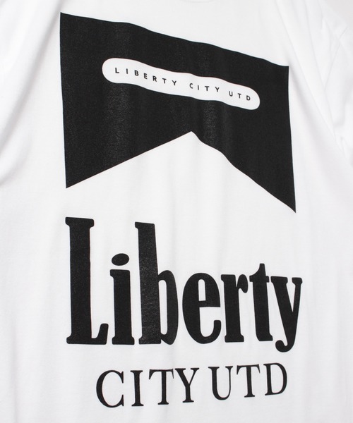 LIBERTY CITY（リバティシティ）の「【LIBERTY CITY/リバティーシティ】 [THE CIGARETTES] Tシャツ（Tシャツ/カットソー・メンズ・ブラック×ホワイト/ホワイト×ブラック/ホワイト×レッド・3/4/2）」の12枚目の写真