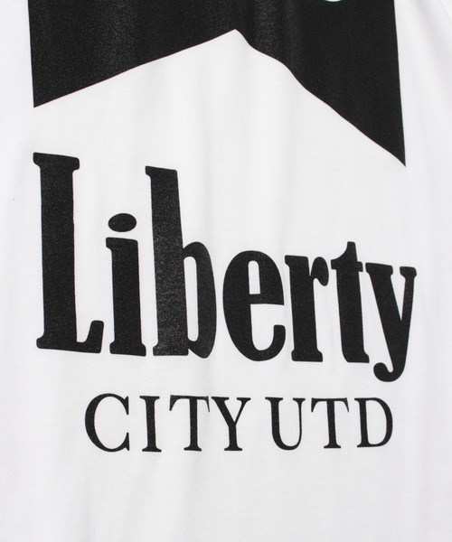 LIBERTY CITY（リバティシティ）の「【LIBERTY CITY/リバティーシティ】 [THE CIGARETTES] Tシャツ（Tシャツ/カットソー・メンズ・ブラック×ホワイト/ホワイト×ブラック/ホワイト×レッド・3/4/2）」の14枚目の写真