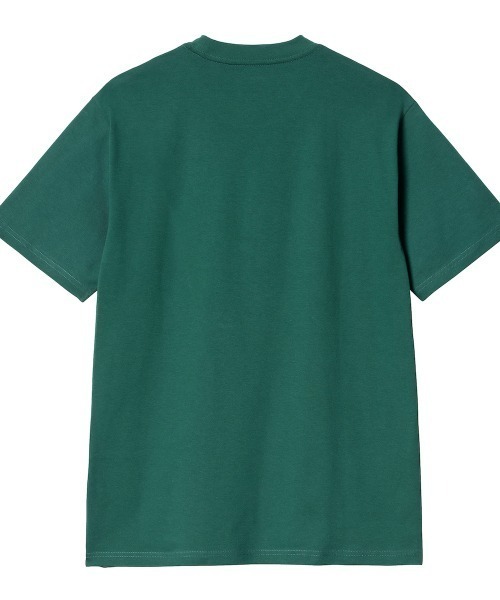 Carhartt WIP(カーハートダブリューアイピー)の「Carhartt WIP S/S BOTTLE CAPT-SHIR(カーハートワークインプログレス S/S ボトル キャップ Tシャツ)(Tシャツ/カットソー・メンズ・ブラック/グリーン系・SMALL/MEDIUM/LARGE/X-LARGE)」の8枚目の写真