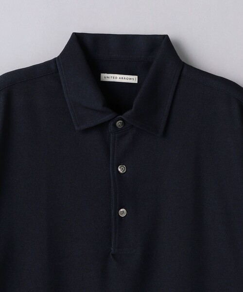 UNITED ARROWS（ユナイテッドアローズ）の「ハニカム ショートスリーブ ポロシャツ COMFORT EASY-MODEL-抗菌防臭-（ポロシャツ・メンズ・ホワイト/ライトグレー/オリーブ/ネイビー・M/XL/L/S）」の18枚目の写真