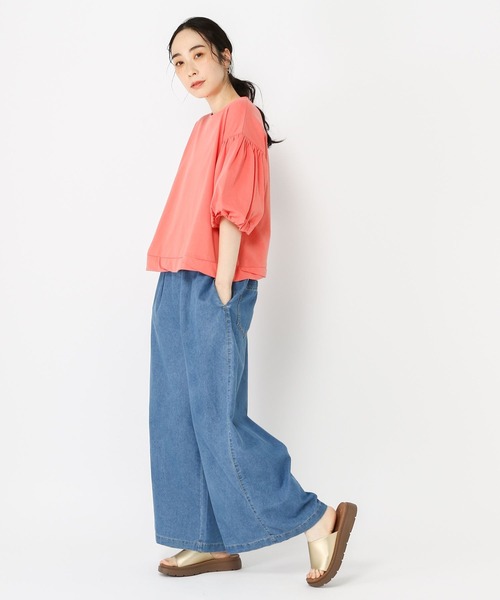 studio CLIP（スタディオクリップ）の「バルーンふわ袖プルオーバー（Tシャツ/カットソー・レディース・ブラック/オレンジ/オフホワイト/グレー・FREE）」の11枚目の写真