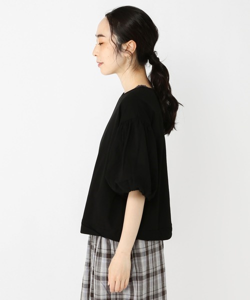 studio CLIP（スタディオクリップ）の「バルーンふわ袖プルオーバー（Tシャツ/カットソー・レディース・ブラック/オレンジ/オフホワイト/グレー・FREE）」の14枚目の写真