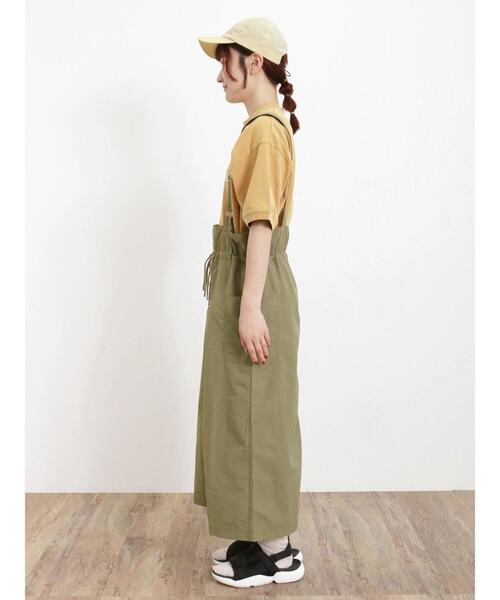 Samansa Mos2（サマンサ モスモス）の「◎サスペンダー付スカート（スカート・レディース・オフホワイト/カーキ/ブラック・F）」の16枚目の写真