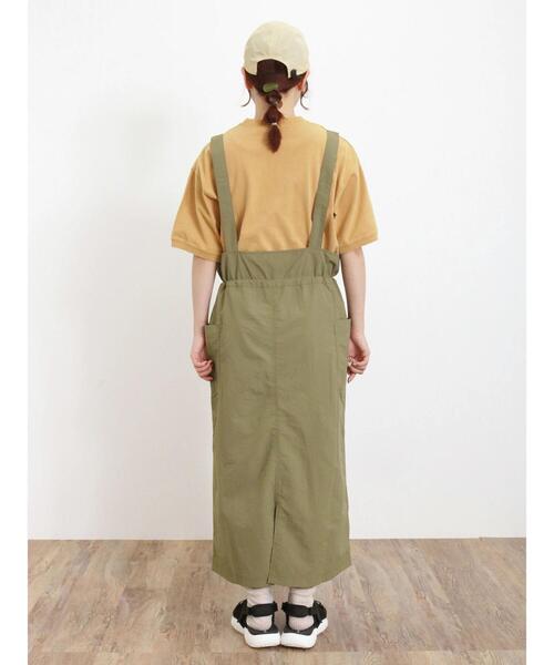 Samansa Mos2（サマンサ モスモス）の「◎サスペンダー付スカート（スカート・レディース・オフホワイト/カーキ/ブラック・F）」の17枚目の写真