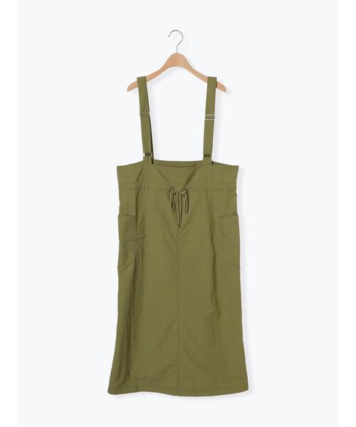 Samansa Mos2（サマンサ モスモス）の「◎サスペンダー付スカート（スカート・レディース・オフホワイト/カーキ/ブラック・F）」の7枚目の写真